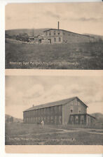 Hallstead Pa Pennsylvania - Silk Mill & Chair Factory - Postcard c 1910 picture