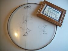HANZEL UND GRETYL--ONE OF A KIND DRUMHEAD AUTOGRAPHED BY 5 MEMBERS-WITH COA picture