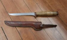 Vintage Browning Filet Knifes Marked Mexico With Original Sheath 1940s picture