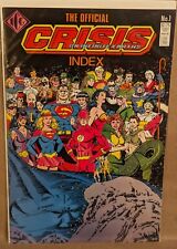 Official Crisis of Infinite Earths Index #1 FN 1986 picture