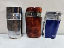 LOT OF 3  VINTAGE COLIBRI LIGHTERS     collect   / display   6996/8 picture