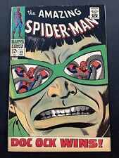 AMAZING SPIDER-MAN #55 (1967) Marvel Silver Age DOC OCK WINS Stan Lee Romita Sr picture