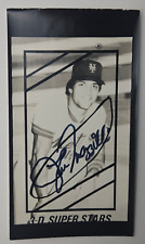 1980 Kellogg's 3-D Baseball Photo Autograph #38 Lee Mazzilli - NY Mets picture