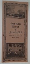 50's Jesse James Museum Confusion Hill Brochure Branson Mo. Missouri Mid-Century picture