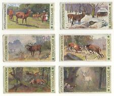 Stollwerck 1900 Group 194 Life of the Deer set of 6 cards VG picture