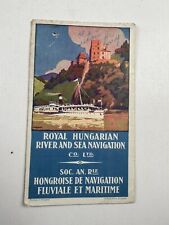 Vintage Travel Brochure Royal Hungarian River and Sea Navigation picture
