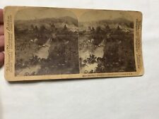 Antique Stereoview Card Grand Repulse of Longstreet by Pennsylvania Volunteers picture