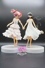 Madoka & Homura Puella Magi Madoka Magica Figure White Dress Ver Set of 2 picture