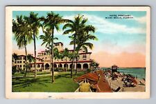 Miami Beach FL-Florida, Hotel Pancoast, Advertising, Vintage Souvenir Postcard picture