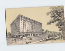 Postcard Fairgrounds Hotel at Spring St. Louis Missouri USA picture