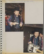 HUGE Lot 600+ Original Photos 13-Snapshot Albums Waylon Jennings Concerts 1990's picture