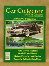 Vtg Car Collector Classics Magazine January 1982 Auburn Salon Opel Manta Kaiser picture