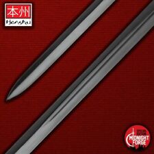 Honshu Boshin Midnight Forge Katana | Double Edged | 1060 Carbon Steel Blade picture