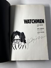 The Watchmen TPB Signed With Original Sketch Of Rorschach By John Higgins. DC picture