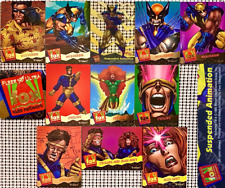 {VTG X-Men}-{‘95 Fleer Ultra}-{11 RARE Card Lot} w/ Gold Inlay + picture