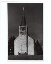Ansel Adams 1934: Church, Mariposa California, Gelatin Silver Photo Museum Print picture