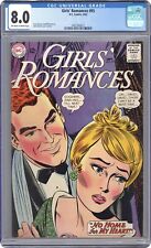 Girls' Romances #95 CGC 8.0 1963 4407346015 picture