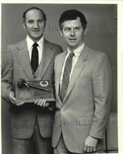 1980 Press Photo Hugo Kahn and Andre Rubenstein, Organization Presidents picture