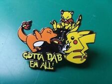Anime gotta dab them all weed oil  enamel lapel hat pin badge picture