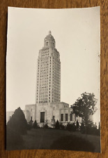 Vintage 1930s Baton Rouge Louisiana LA State Capital Real Photograph P3L3 picture
