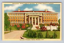 Madison WI-Wisconsin, Administration Building, Antique, Vintage Postcard picture