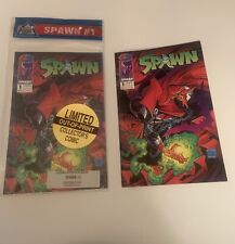 Spawn 1. Both Suitable For Grading. 1 Sealed, 1 Open. Todd Mcfarlane picture