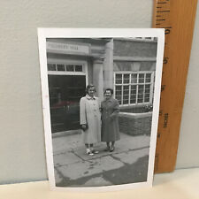 Vintage Photo Two Women Stephens College Mo. Pillsbury Hall Saddle Oxford 30's s picture