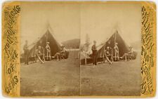 NEW YORK SV - Saranac Lake - Camp Comfort - GC Baldwin 1880s picture