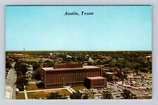Austin TX-Texas, Aerial Of Town Area, Antique, Vintage Souvenir Postcard picture