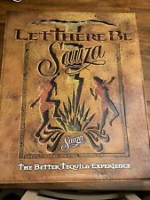 Vintage Sauza Tequila Advertising Promotional Metal Sign App. 30”x23” RARE picture