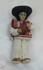 Vintage Handmade Peruvian Folk Art 4.5
