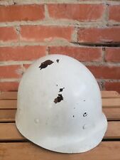 WW2 M1 Helmet Liner Military Police Capac 1942-43 OD3 Webbing picture