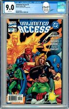 George Perez Pedigree Collection CGC 9.0 Unlimited Access #3 Avengers vs JLA Art picture