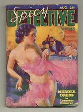 Spicy Detective Stories Pulp Aug 1935 Vol. 3 #4 VG 4.0 picture