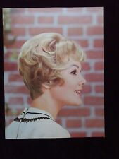 Vintage 1960's Woman Hairstyle Of the Month Beauty Salon Photo Poster 10x13, G5 picture