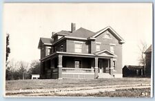 Riverside Iowa IA Postcard RPPC Photo St. Mary's Rectory c1910's Antique Posted picture