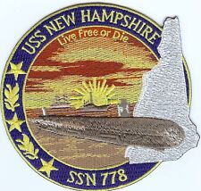 USS New Hampshire SSN 778 c6723 Submarine patch picture