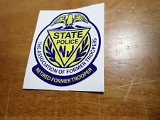 NEW JERSEY STATE POLICE RETIRED FORMER TROOPER ASSOC  DECAL STICKER picture