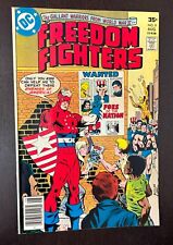 FREEDOM FIGHTERS #9 (DC Comics 1977) -- Bronze Age Superheroes -- VF- picture