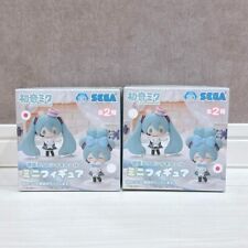 Sega Hatsune Miku x Sanrio Cinnamoroll Mini Figure Toy 2 Types Set Sega picture