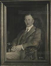 1937 Press Photo Painted Portrait of W. W. Brandon, Alabama Governor - abnz01189 picture