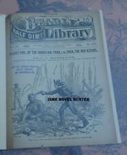 BEADLES HALF DIME LIBRARY # 231  SKULL & SKELETON BONES 1888 PULP DIME NOVEL picture