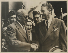 USA, Washington, Prof. Welzmann and Stanley Woodward Vintage Silver Print picture