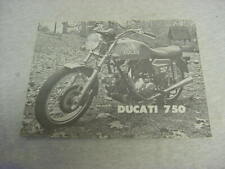 Vintage Ducati 750 brochure 1973?  picture