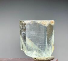 39 Cts Quality Terminated Clean Aquamarine Crystal From SkarduPakistan picture