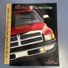 Vintage 1997 dodge ram pickup Truck MOPAR Deluxe Dealership brochure 40 Pgs picture