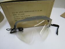 Rommel Goggles Royal Canadian Air Force Post WW2 Anti Gas Eyeshields MK 3 1956 picture