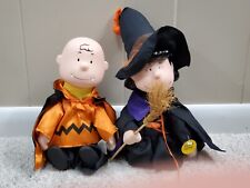 Gemmy Halloween Peanuts Charlie Brown and Lucy Animated picture