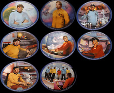 Star Trek Plates - The Voyages of the Starship Enterprise - Hamilton - set of 8 picture