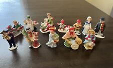 Vintage LEFTON Colonial Christmas Figurines 1986-1995 Lot of 12 picture